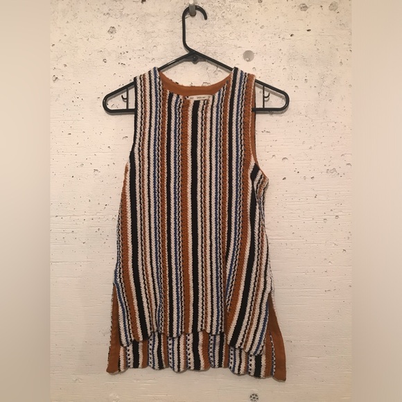 Zara cotton knitted tank - Picture 1 of 3